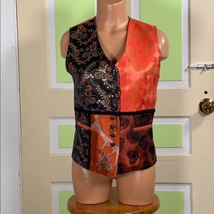 Nockstein trachten Alpen vest brocade size 36